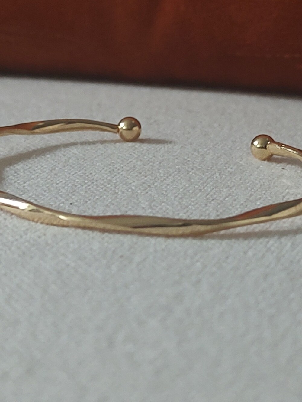 New Gold Plated Open Cuff Bracelet